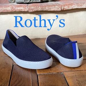 Rothy’s The Sneaker Deep Blue slip on sneaker- 8